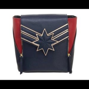 Captain marvel backpack/purse nwot